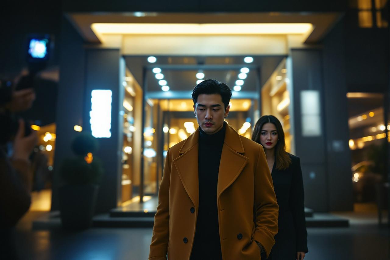 吃瓜社区 - 某顶流男星深夜被拍与神秘女子同回公寓,工作室火速回应引热议